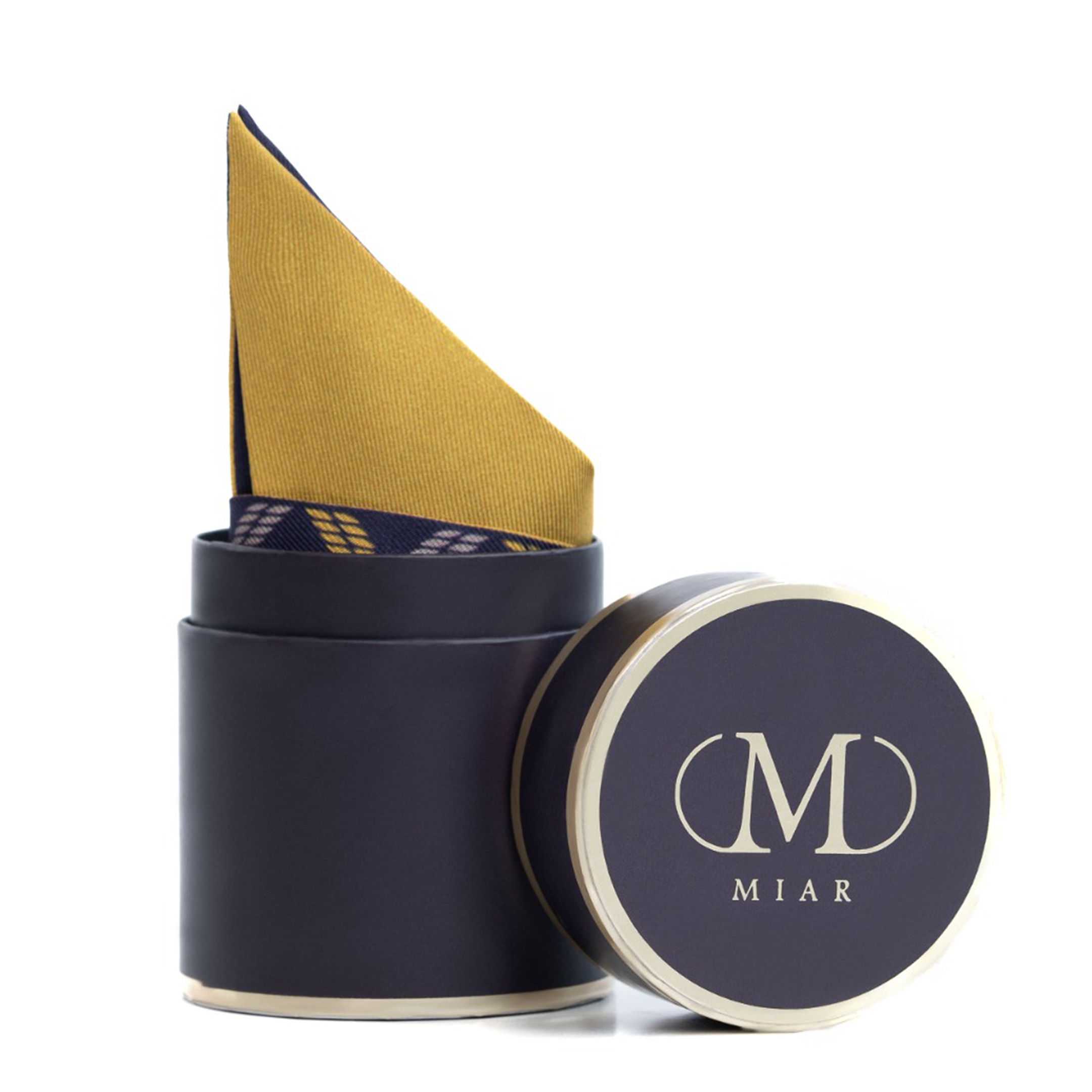 Silk Twilly - Purple Golden Dual Shade