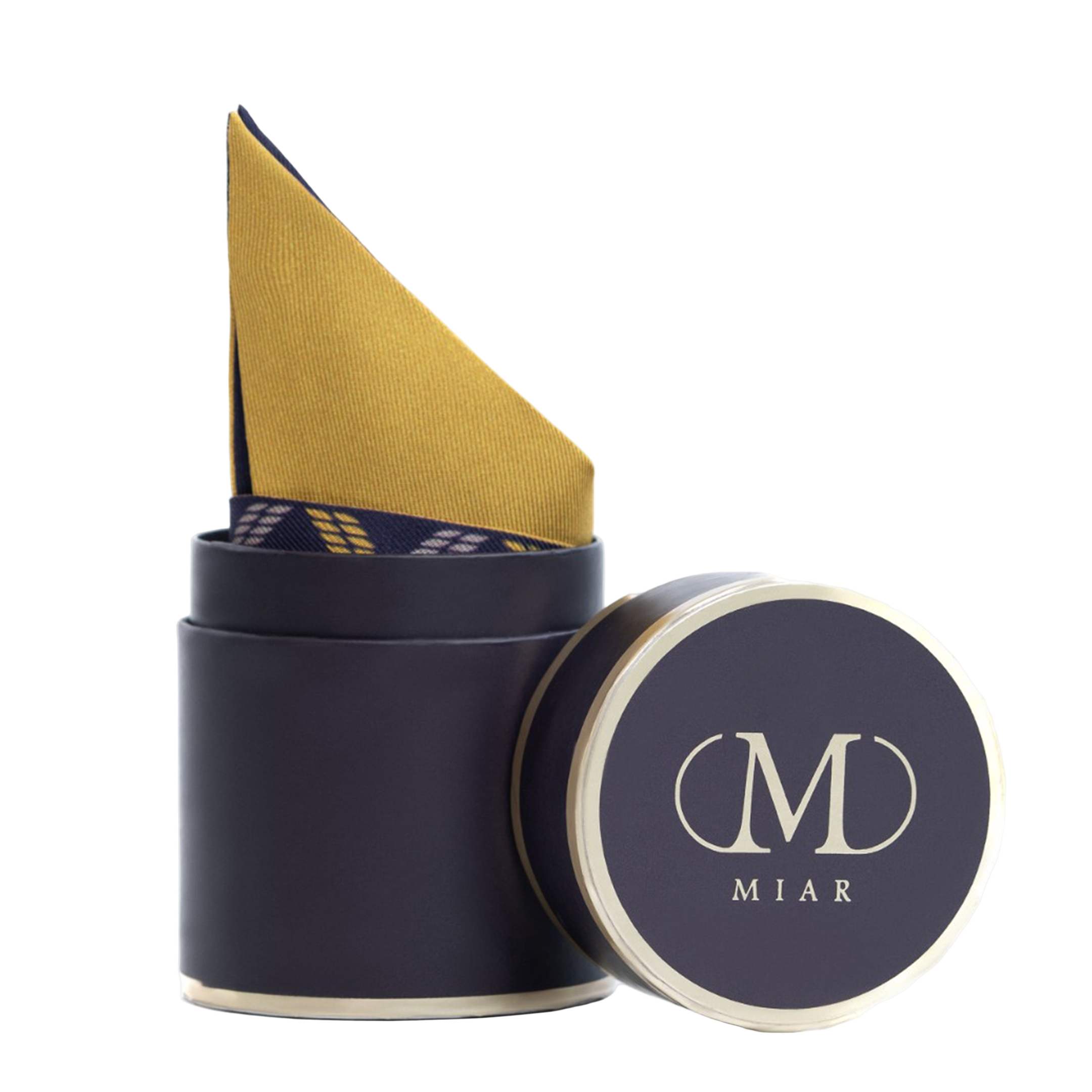 Silk Twilly - Purple Golden Dual Shade