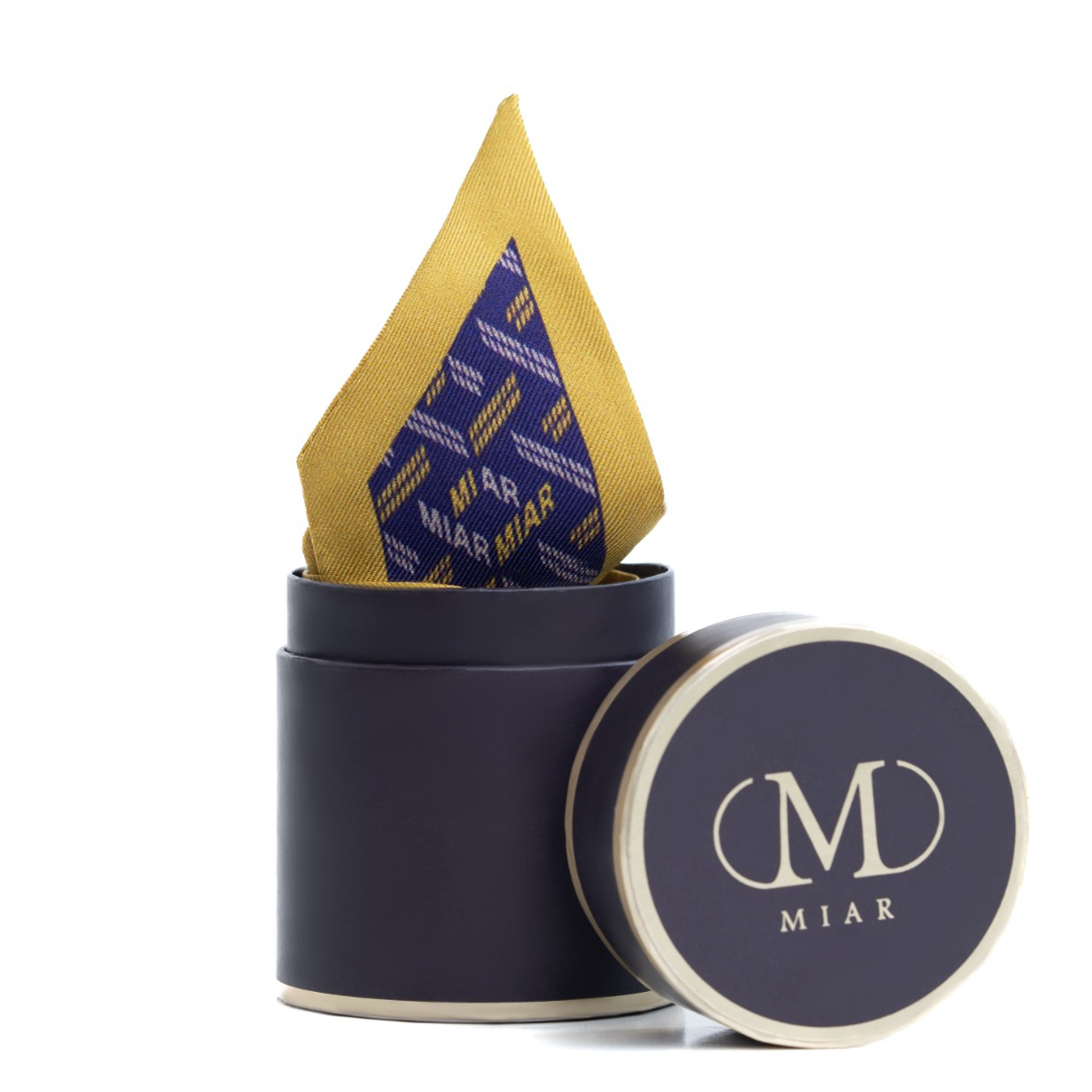 Silk Twilly - Purple Golden