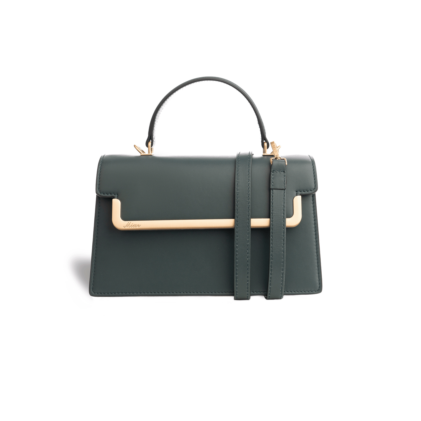 Miss MIAR Green Ladies Bag Compact