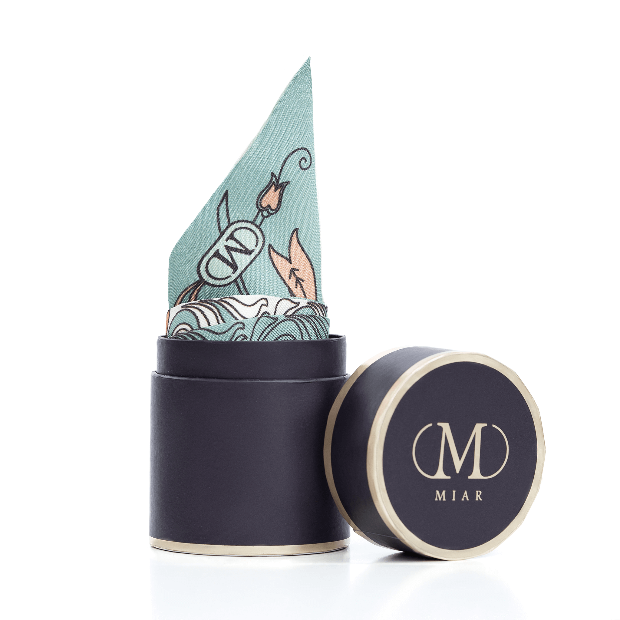 Silk Twilly - Light Blue