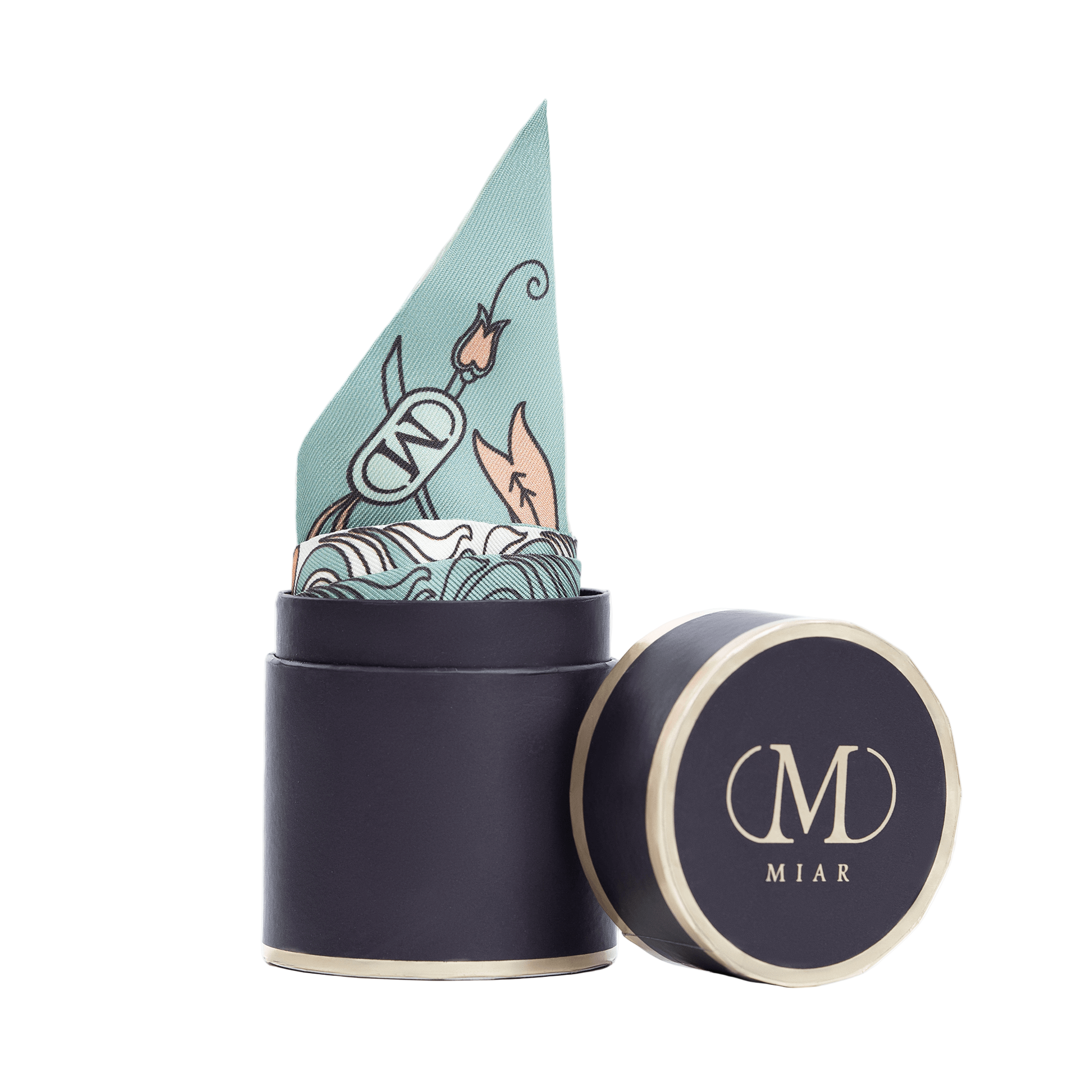 Silk Twilly - Light Blue