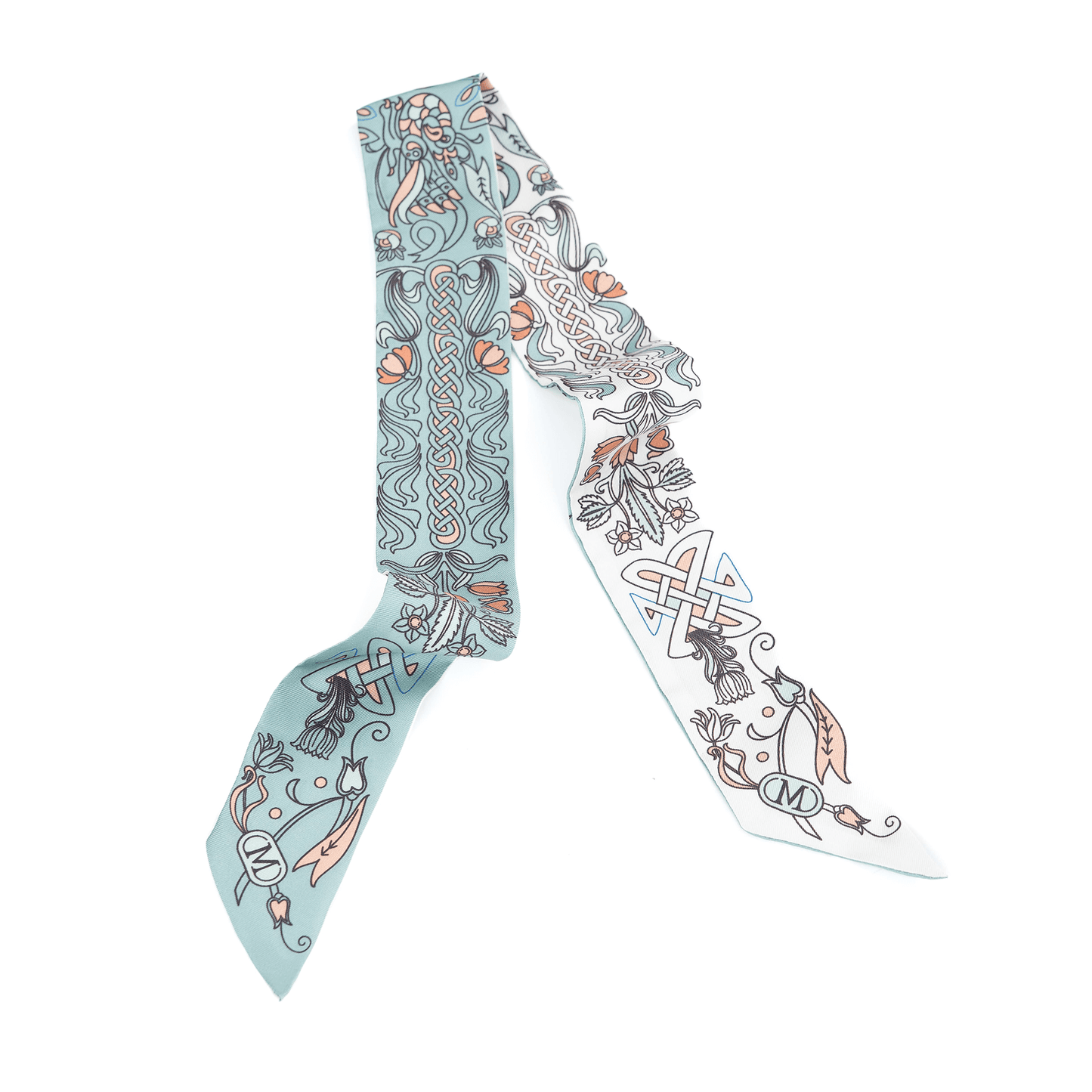 Silk Twilly - Light Blue