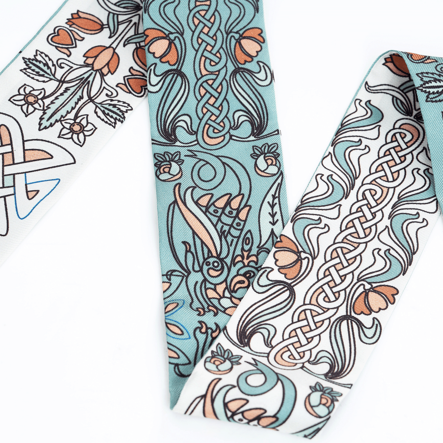 Silk Twilly - Light Blue