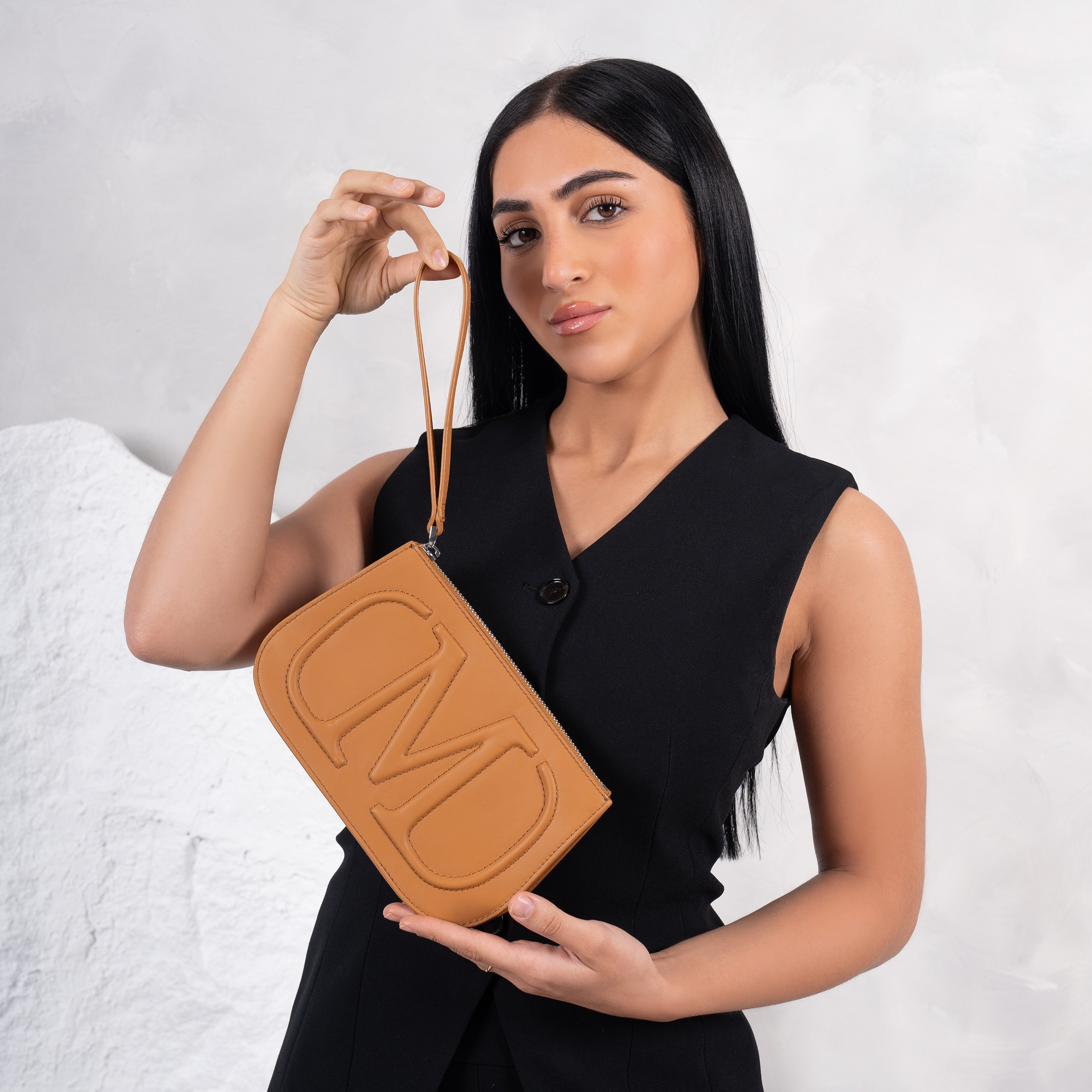 MIAR Logo Pouch Brown