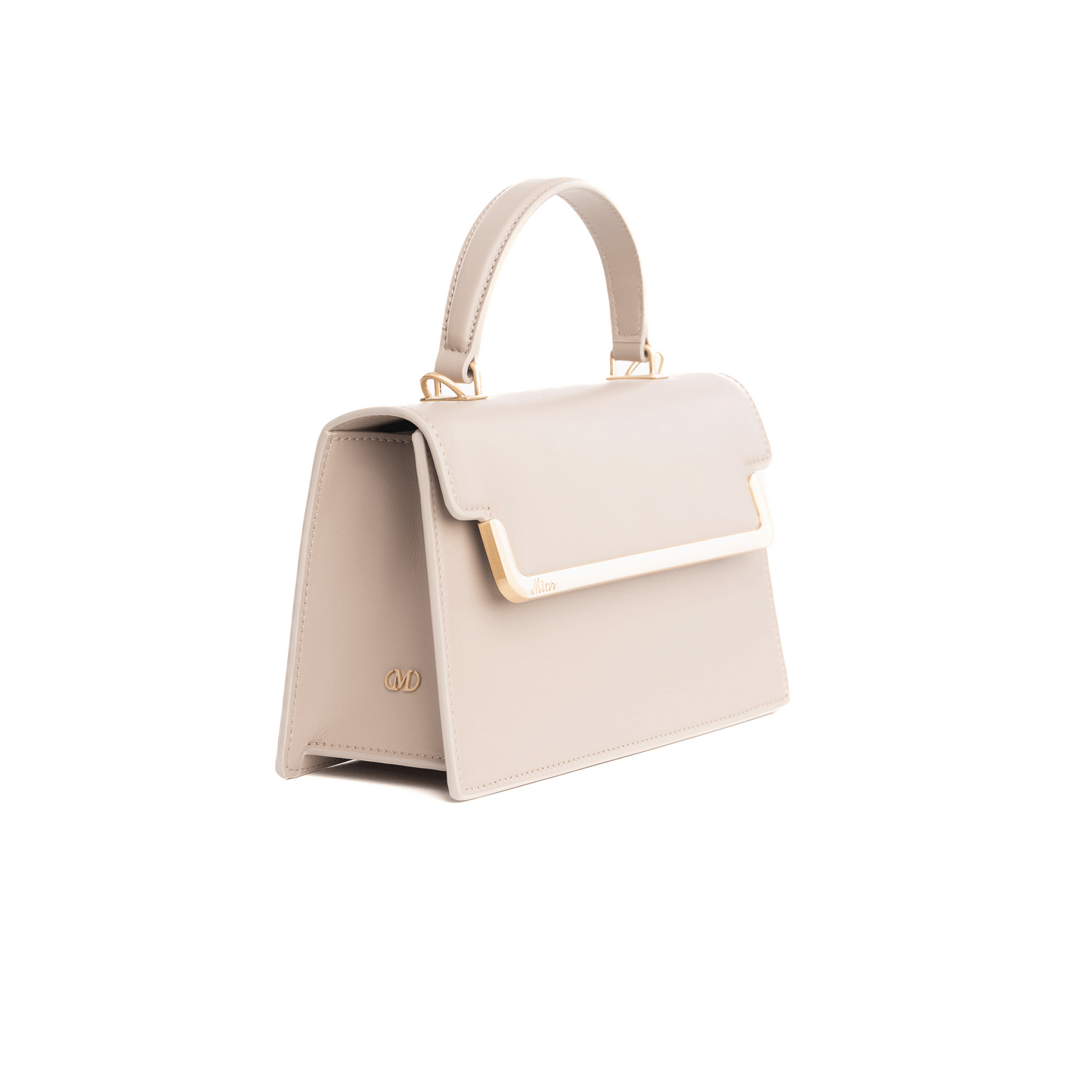 Miss MIAR Taupe Ladies Bag Compact