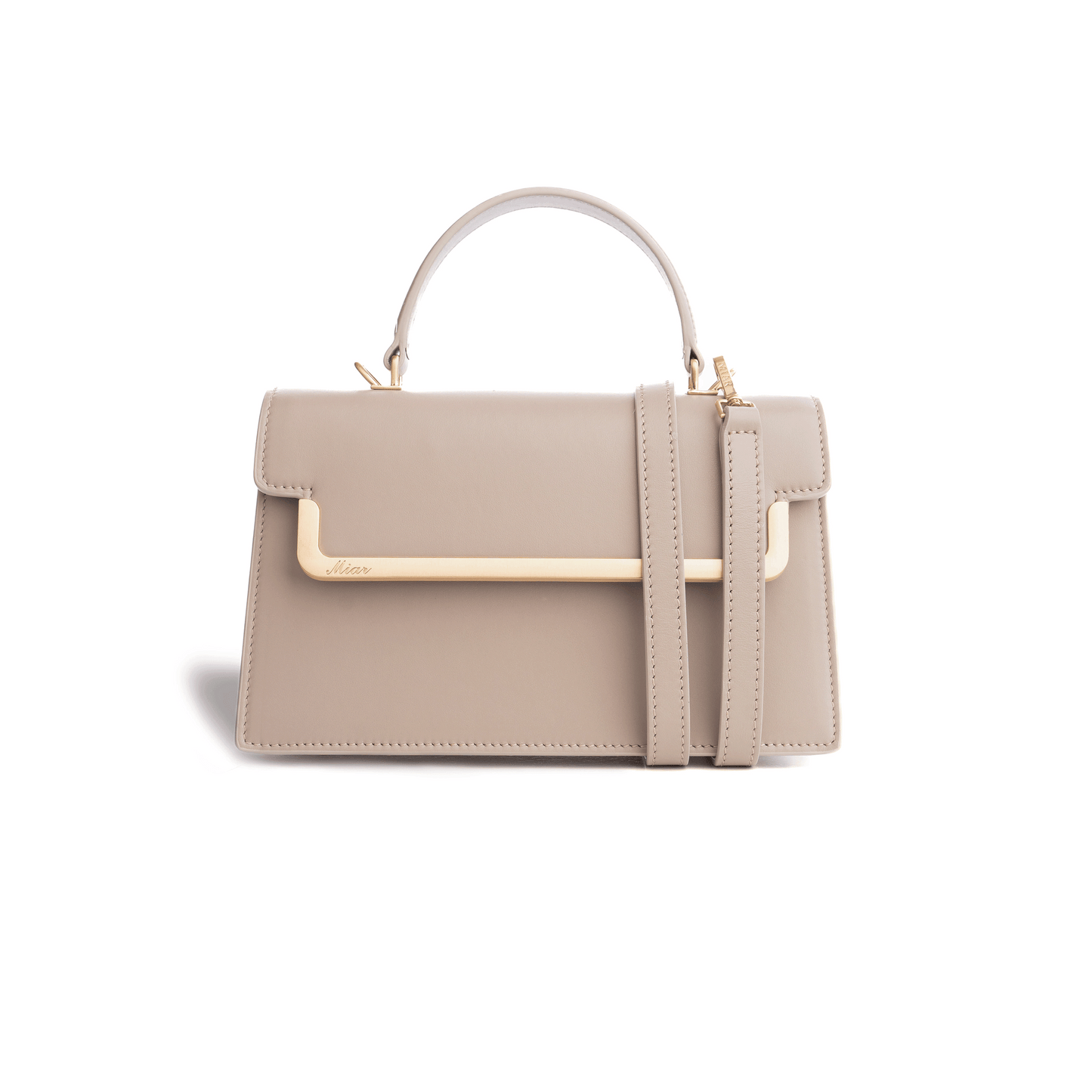 Miss MIAR Taupe Ladies Bag Compact