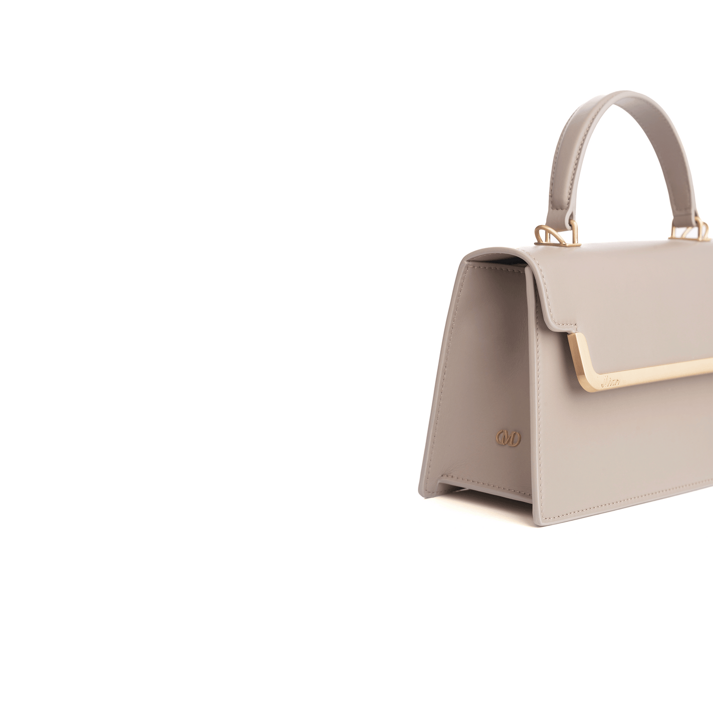 Miss MIAR Taupe Ladies Bag Compact