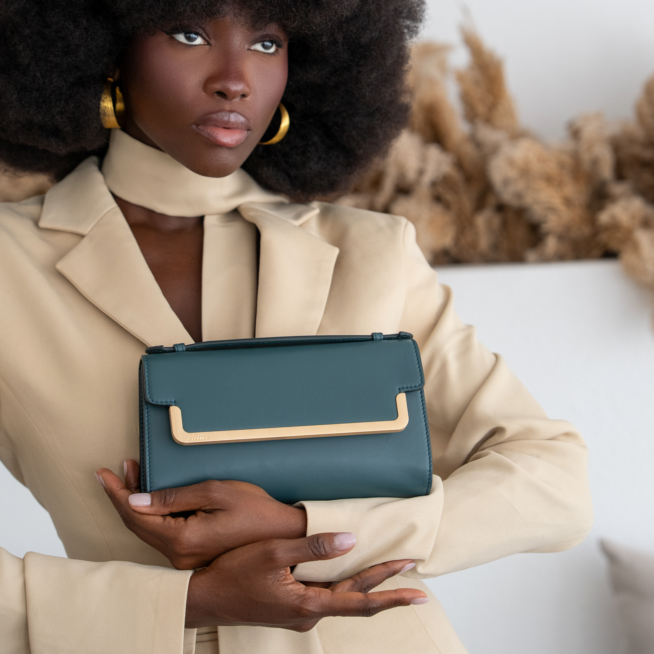 MISS MIAR CLUTCH GREEN