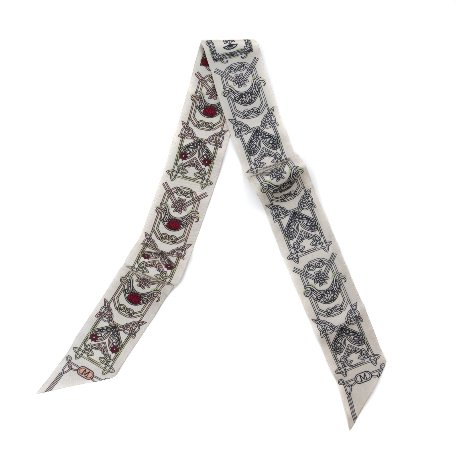 Silk Twilly - Off White