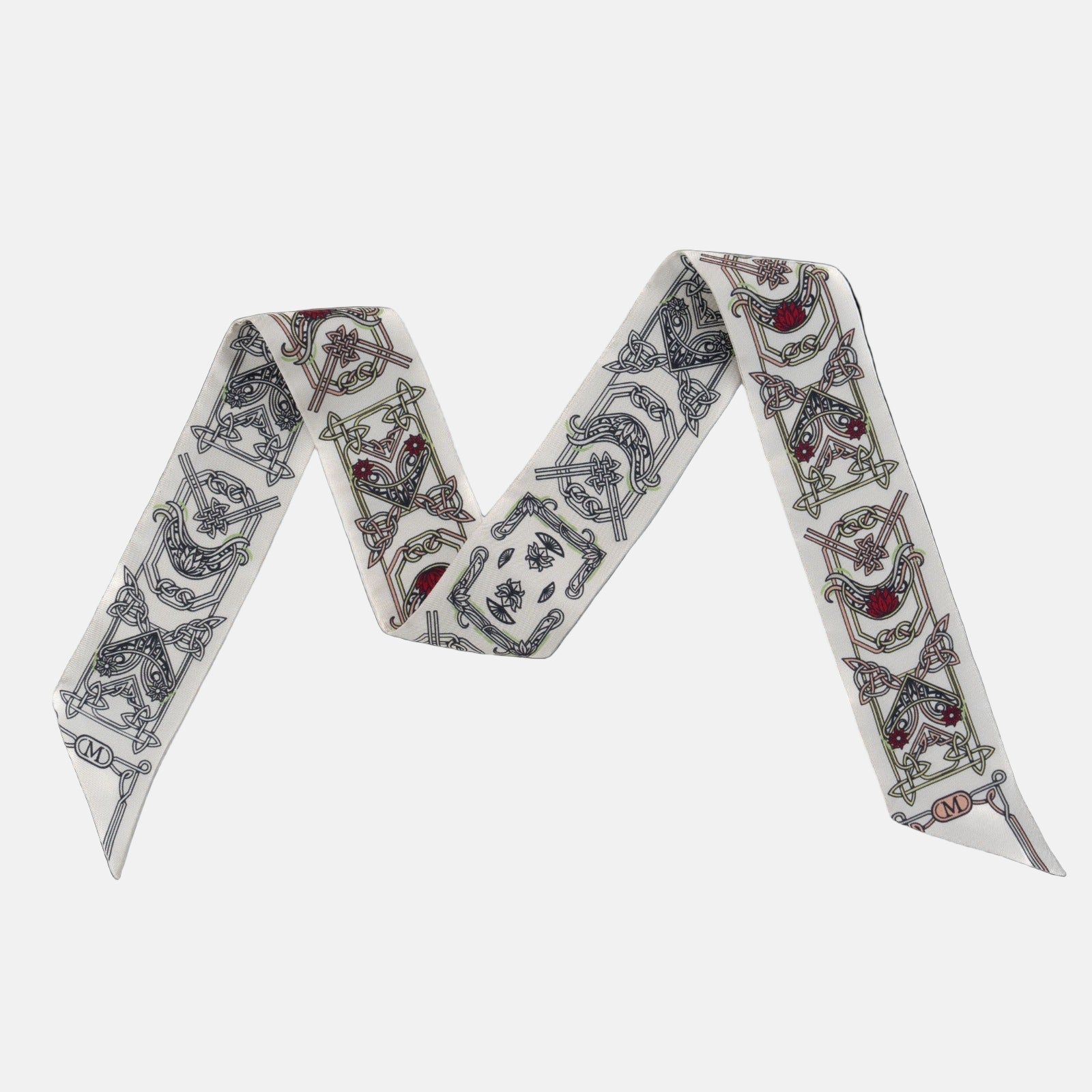 Silk Twilly - Off White