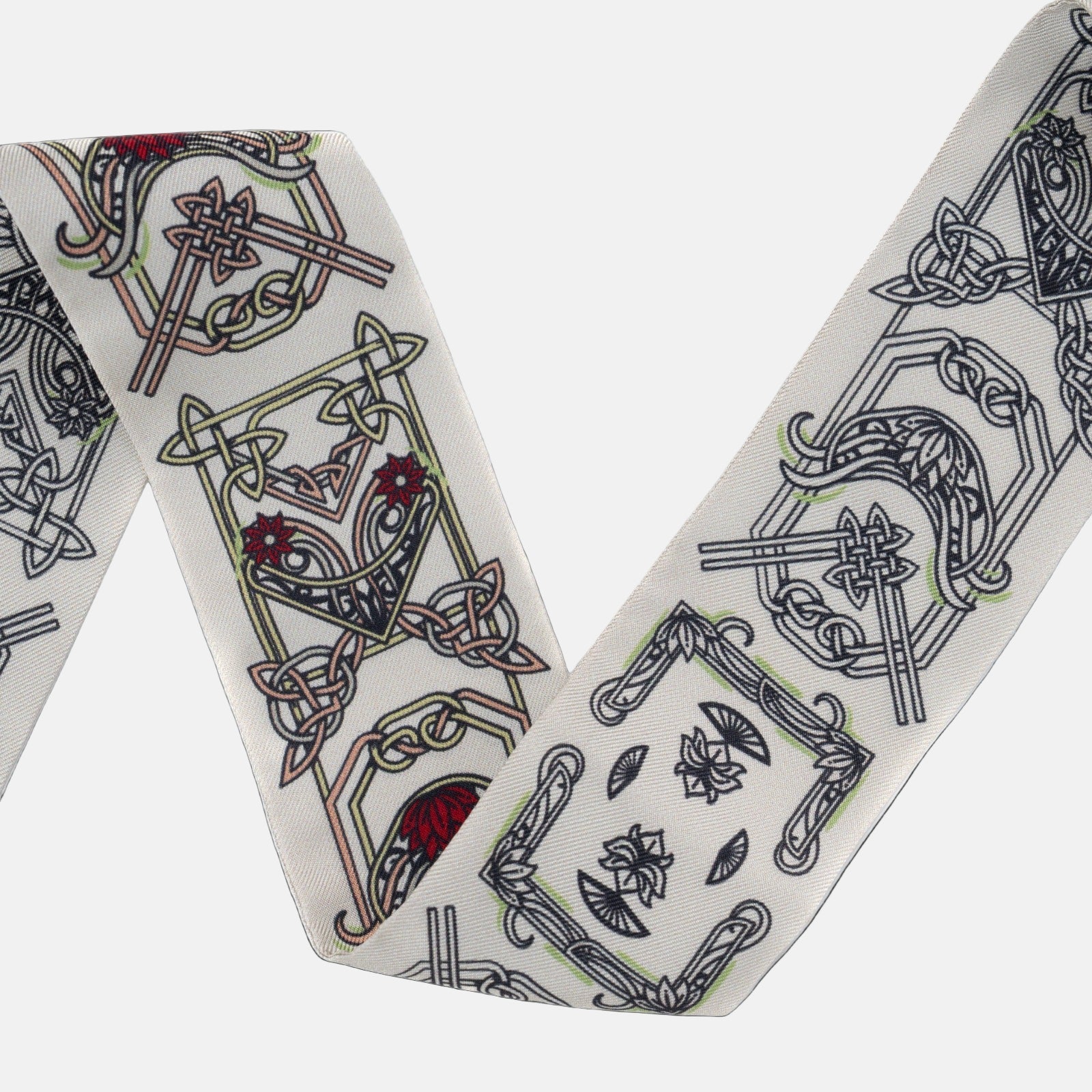 Silk Twilly - Off White