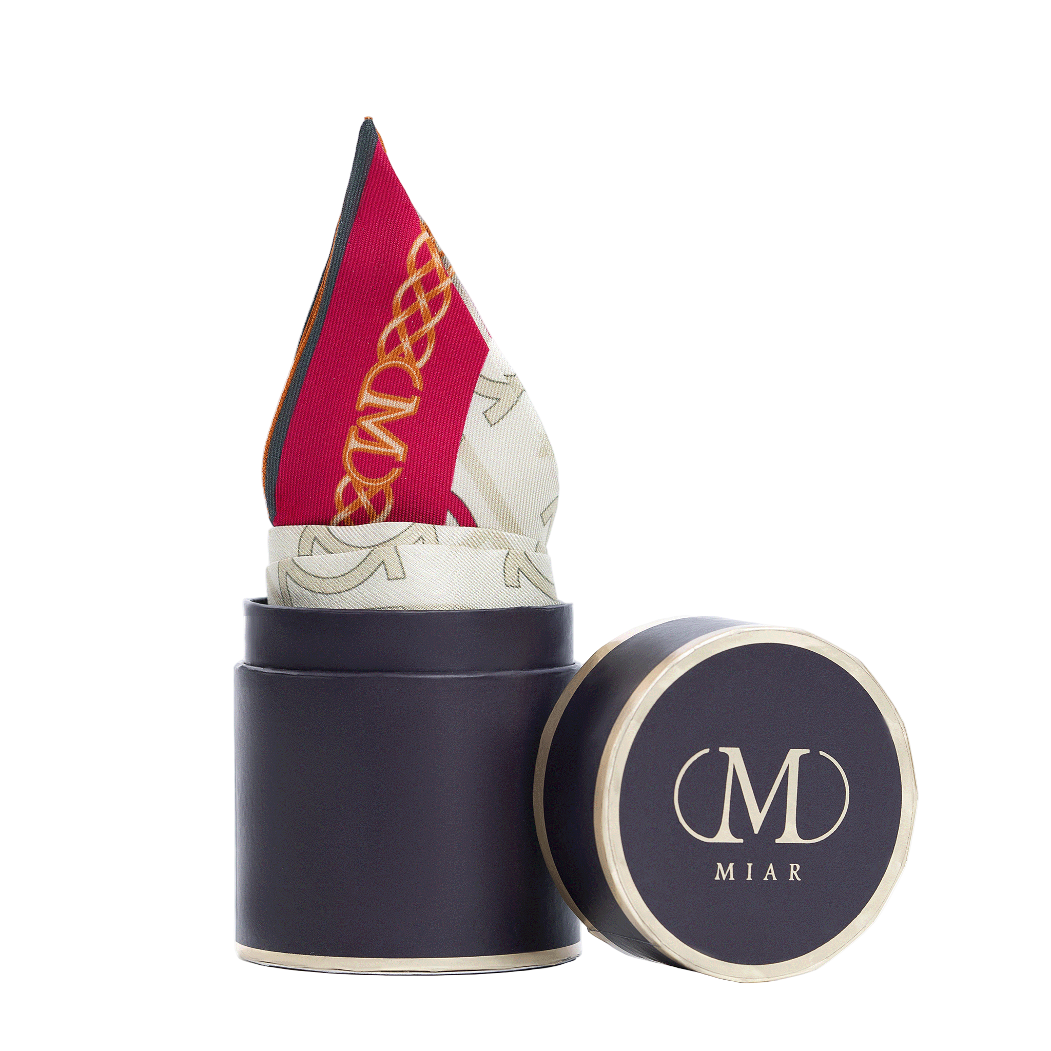 Silk Twilly - Red Yellow