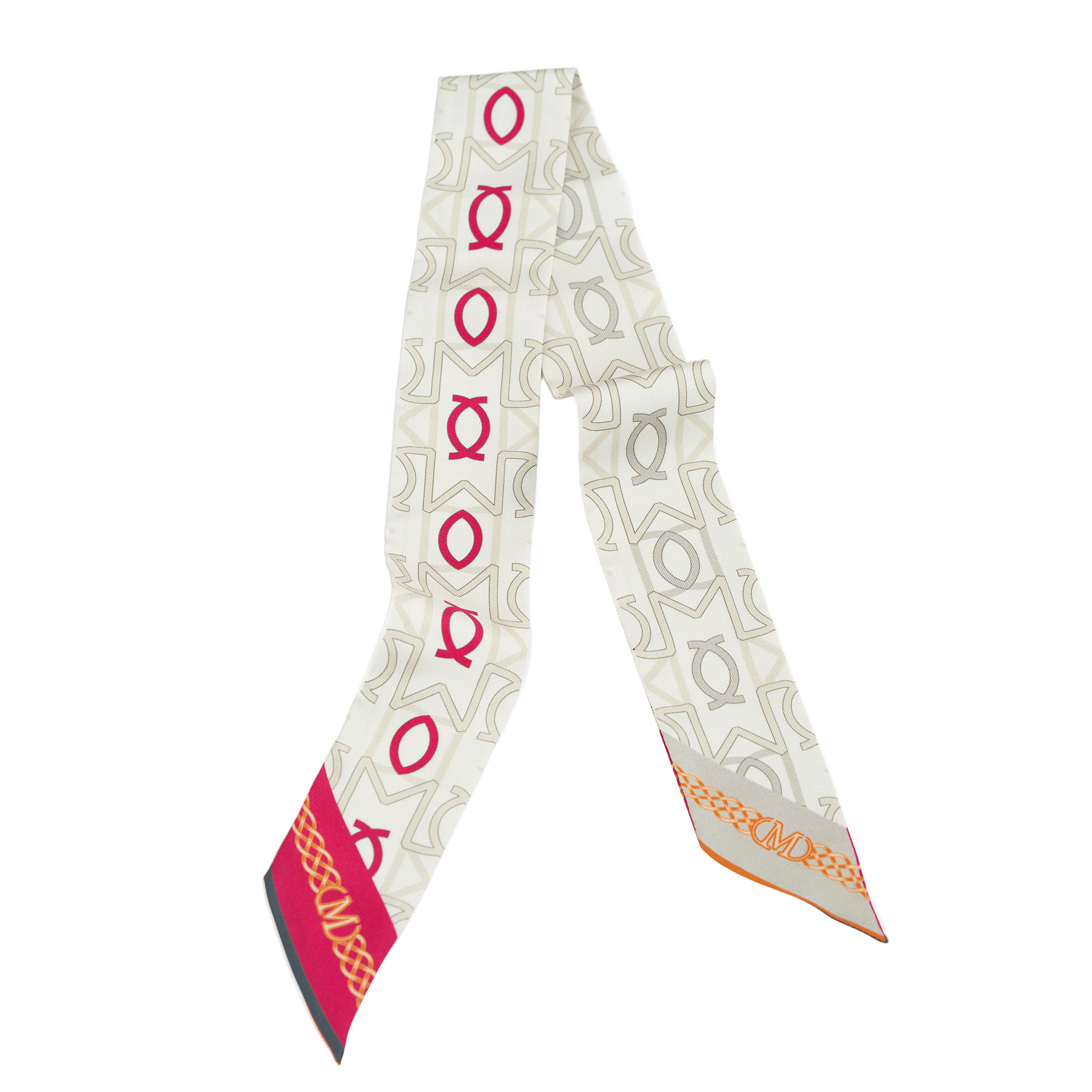 Silk Twilly - Red Yellow