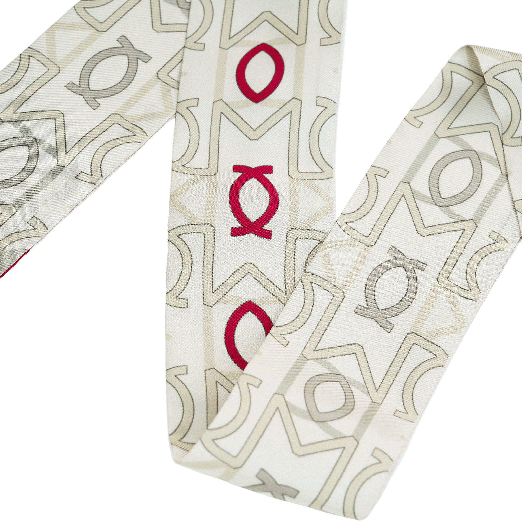 Silk Twilly - Red Yellow