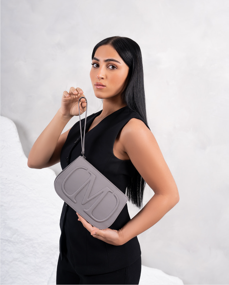MIAR Logo Pouch Grey