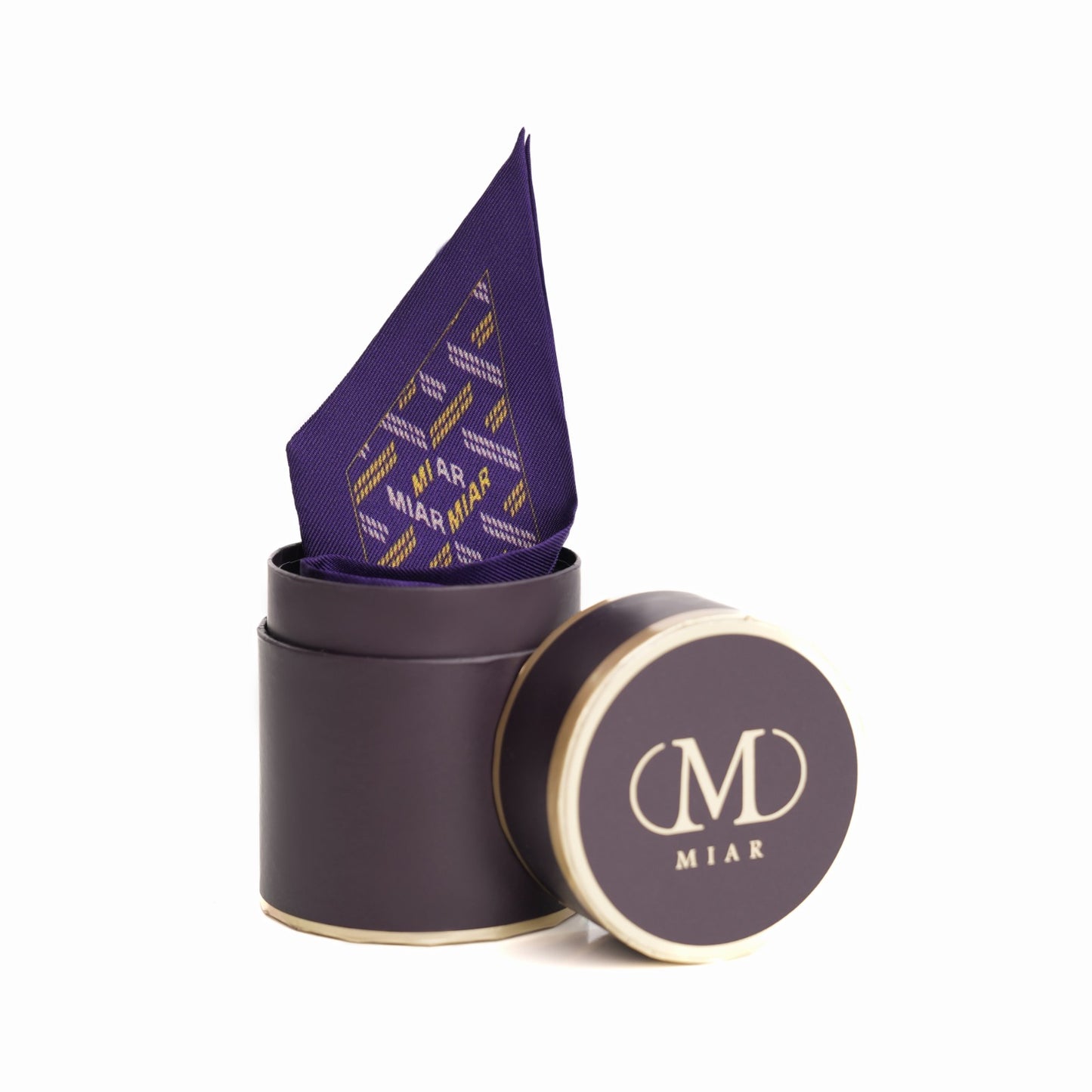 Silk Twilly -Dark Purple