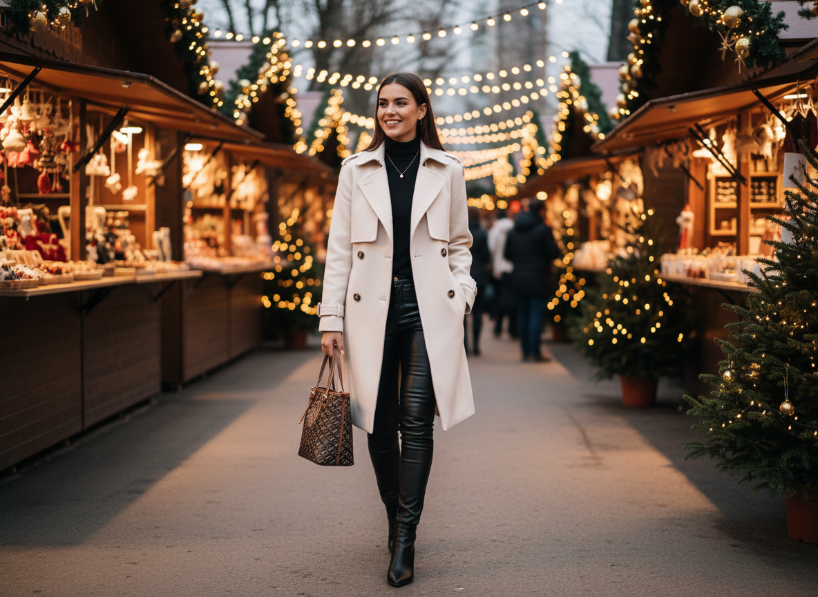 ORNATO BELLA MINI TOTE BAG - Full Model Shot