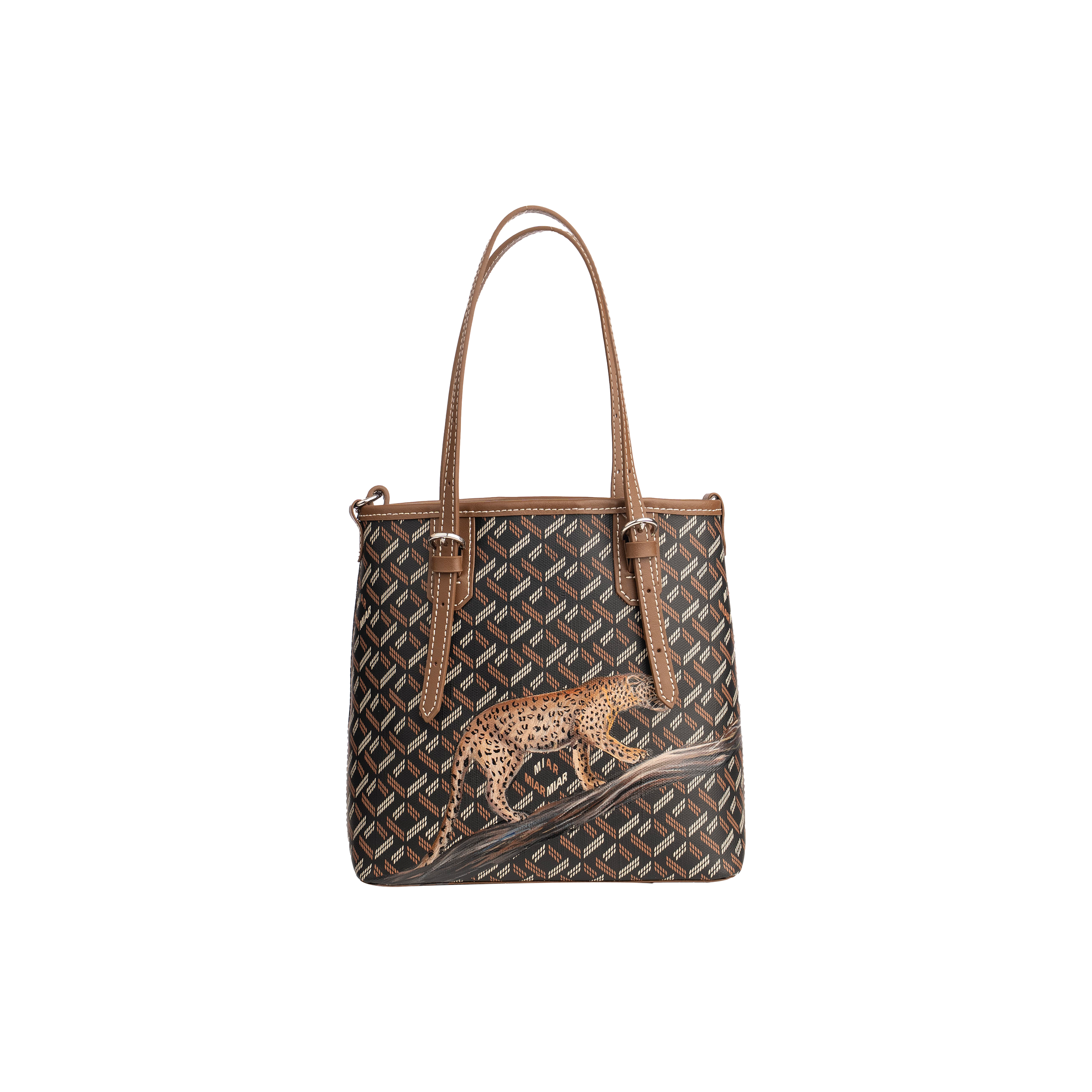 ORNATO BELLA Mini Tote Bag - Cheetah