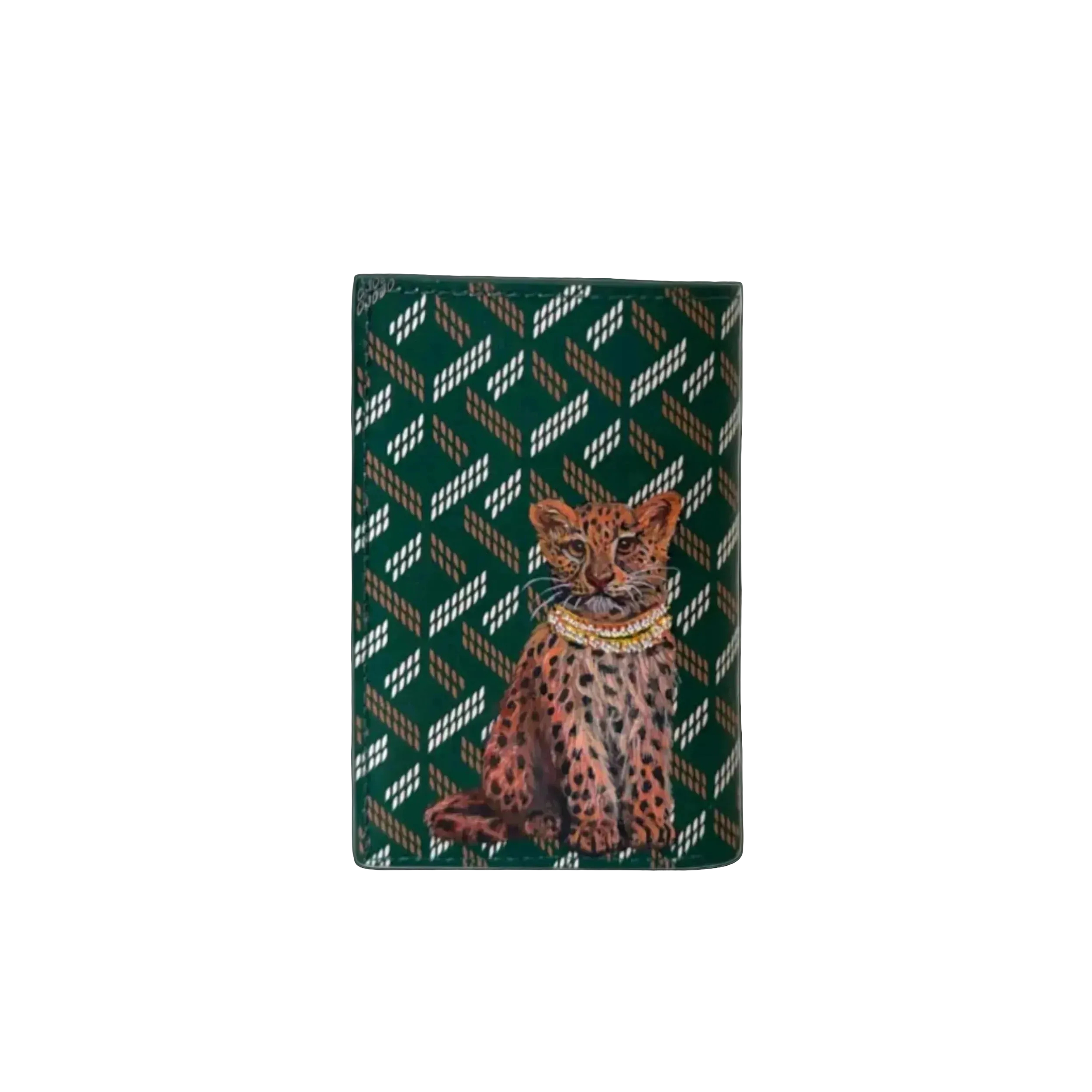 ORNATO LUSSO Card Wallet - Cheetah cub