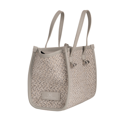 Blaire Mini Tote Bag Light Grey