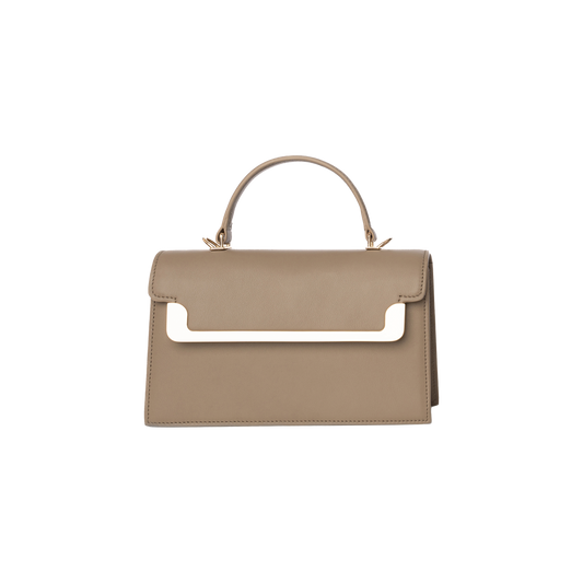 Miss MIAR Taupe Ladies Bag Compact