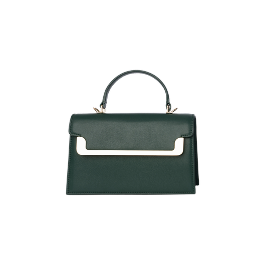 Miss MIAR Green Ladies Bag Compact