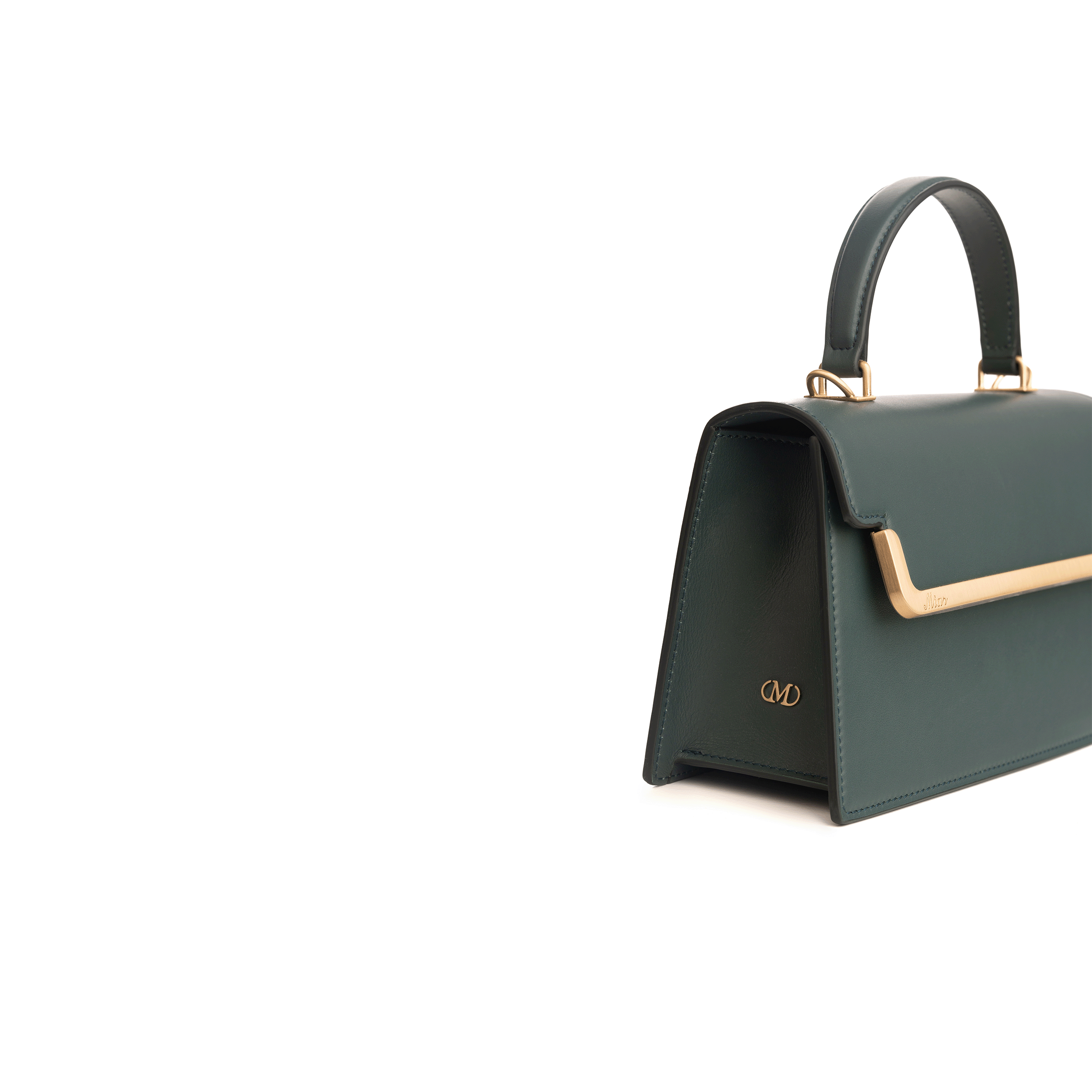 Miss MIAR Green Ladies Bag Compact