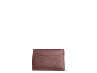 LINEA MIAR Card Wallet Burgundy