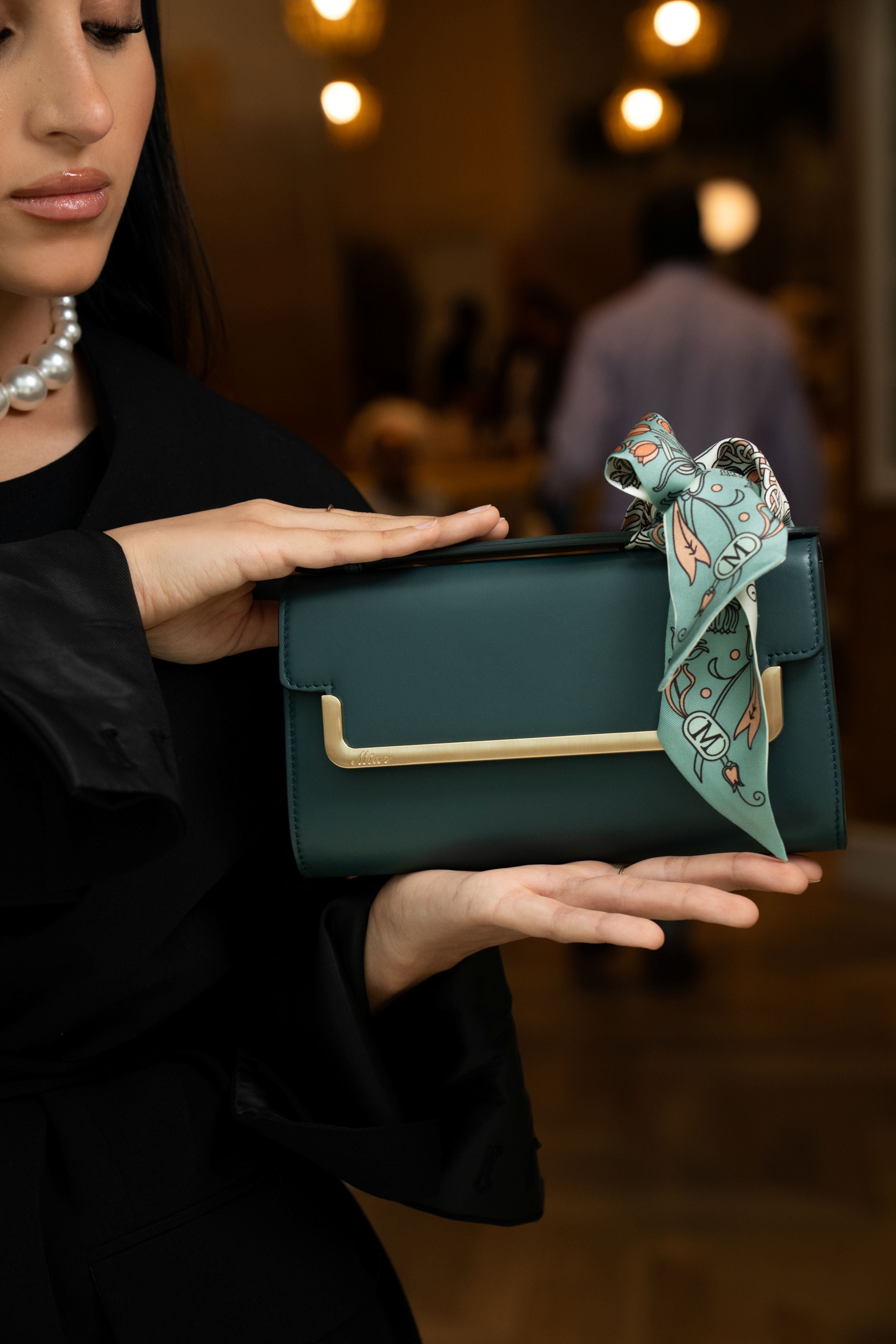 Silk Twilly - Light Blue