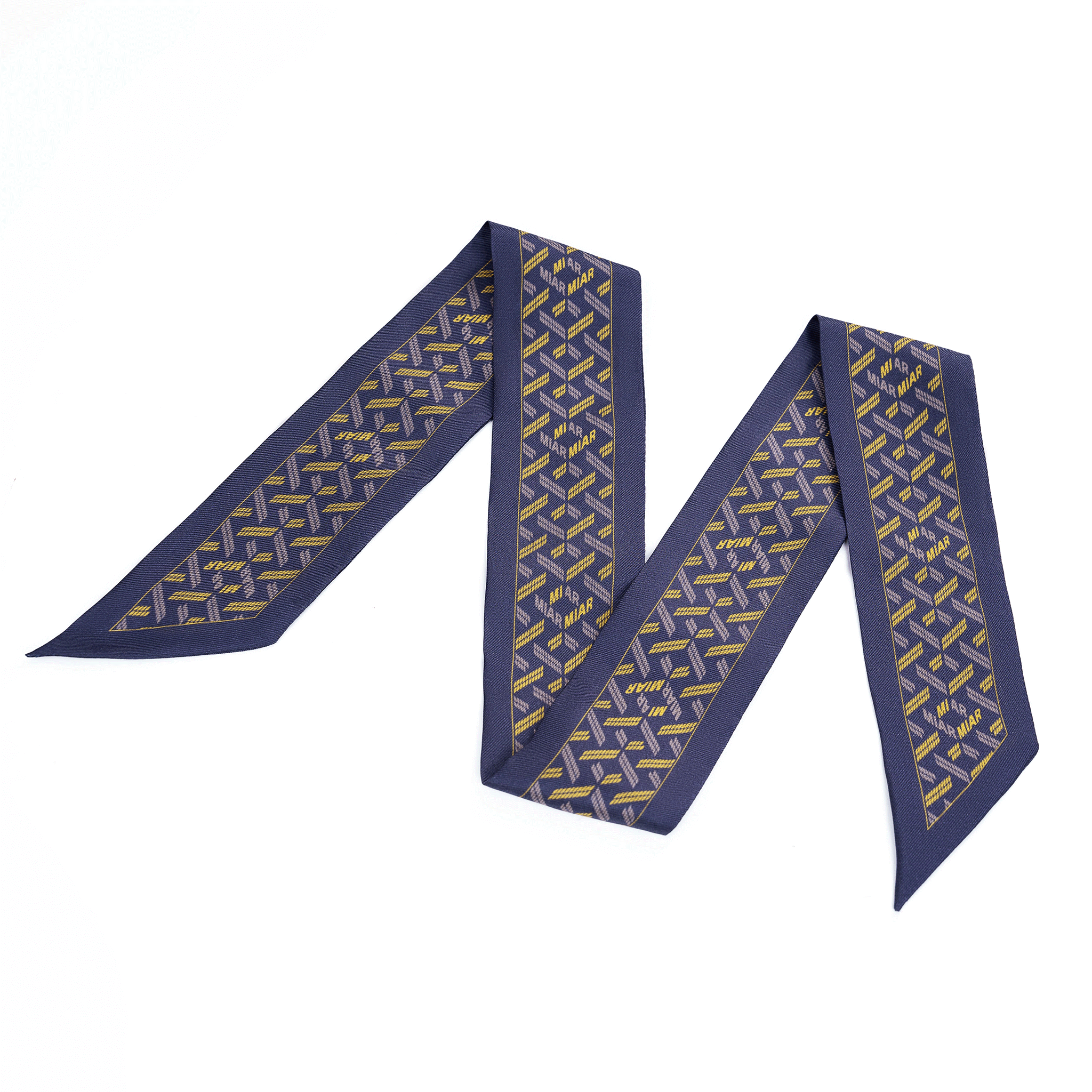 Silk Twilly - Violet