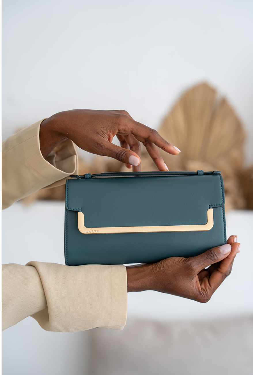 MISS MIAR CLUTCH GREEN