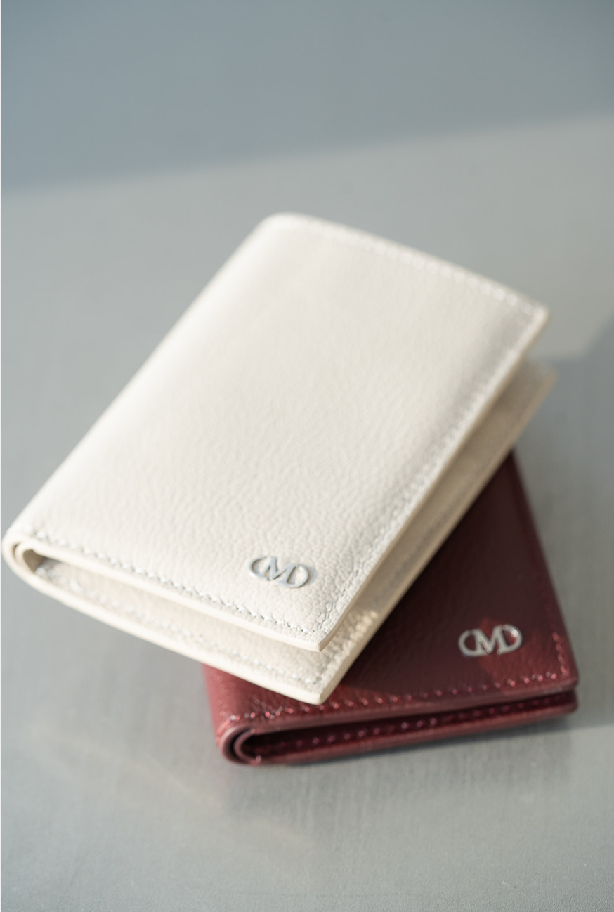 LINEA MIAR Card Wallet Ash Beige