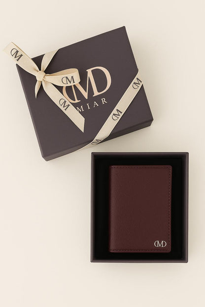 LINEA MIAR Card Wallet Burgundy